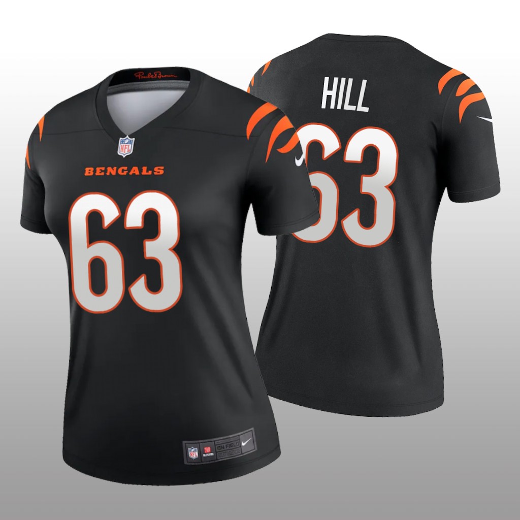 Cincinnati Bengals Trey Hill Black Jersey Legend - Women's