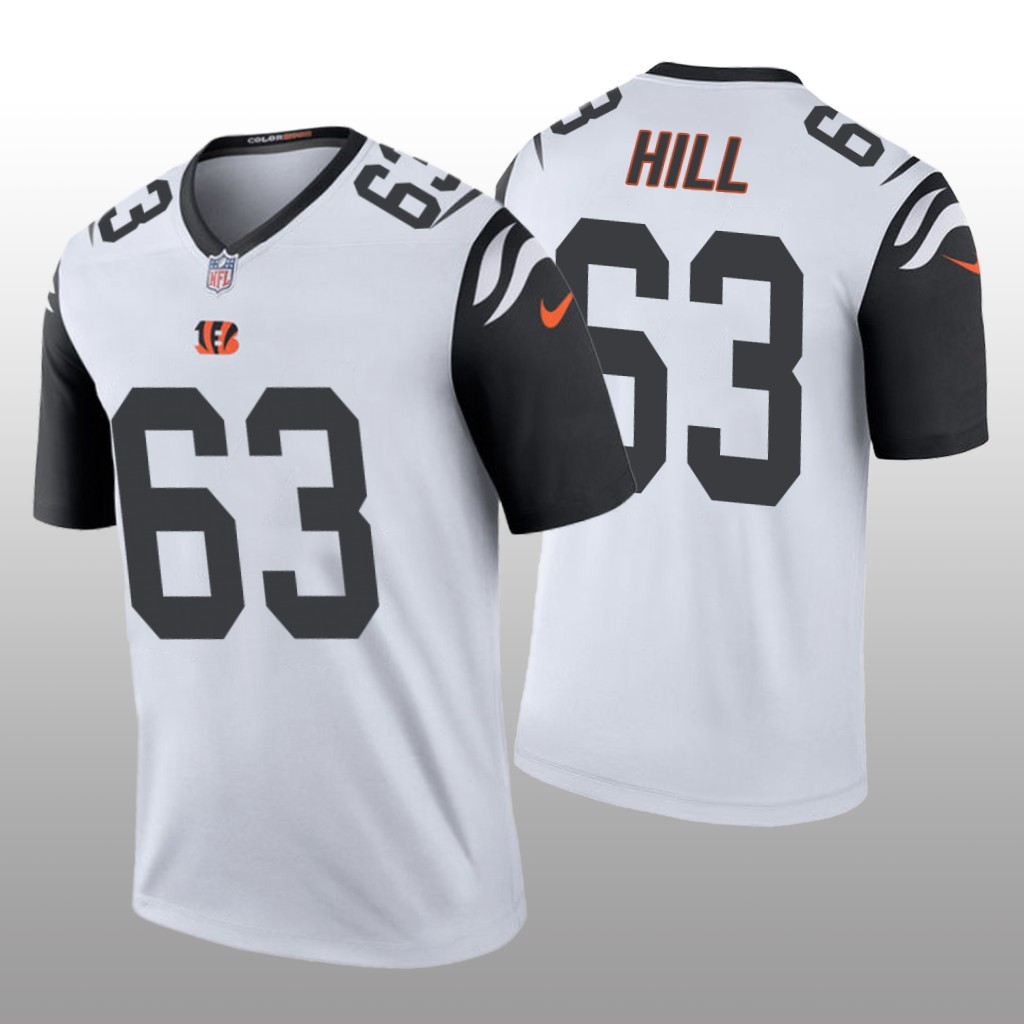 Cincinnati Bengals Trey Hill White Jersey Color Rush Legend - Men's