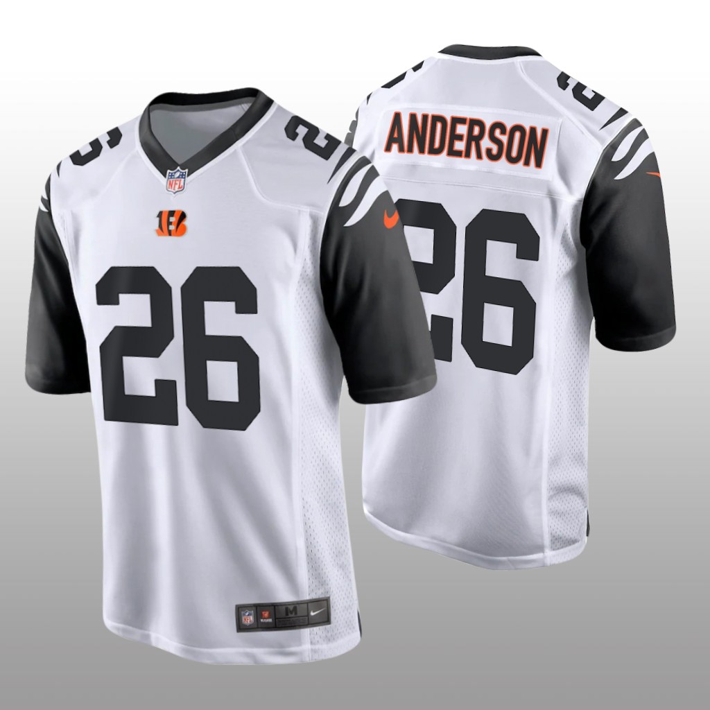 Cincinnati Bengals Tycen Anderson White Jersey Alternate Game - Men's