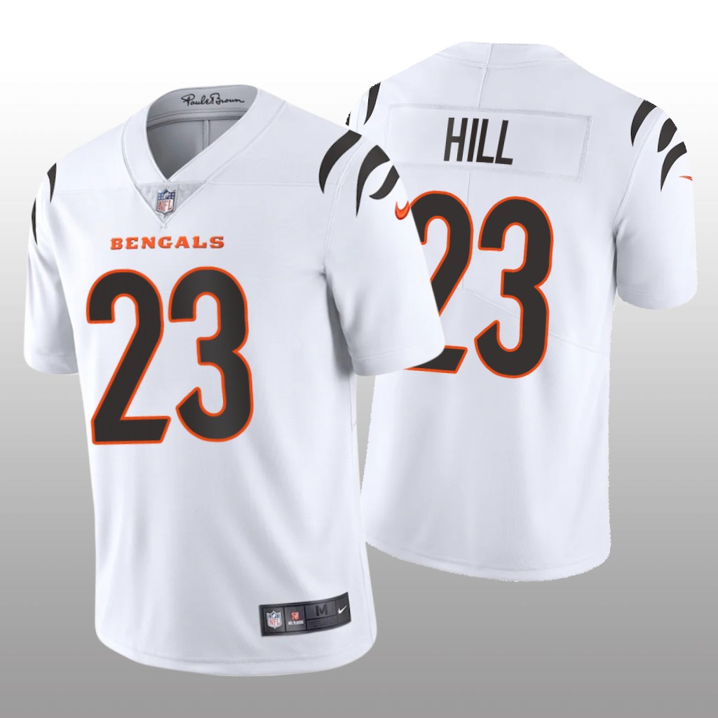 Cincinnati Bengals White 2022 NFL Draft Vapor Limited Daxton Hill Jersey