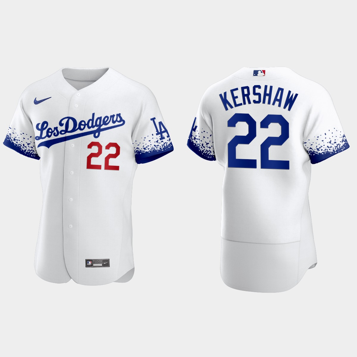 Clayton Kershaw Los Angeles Dodgers City Connect Reverse Rare Jersey - White
