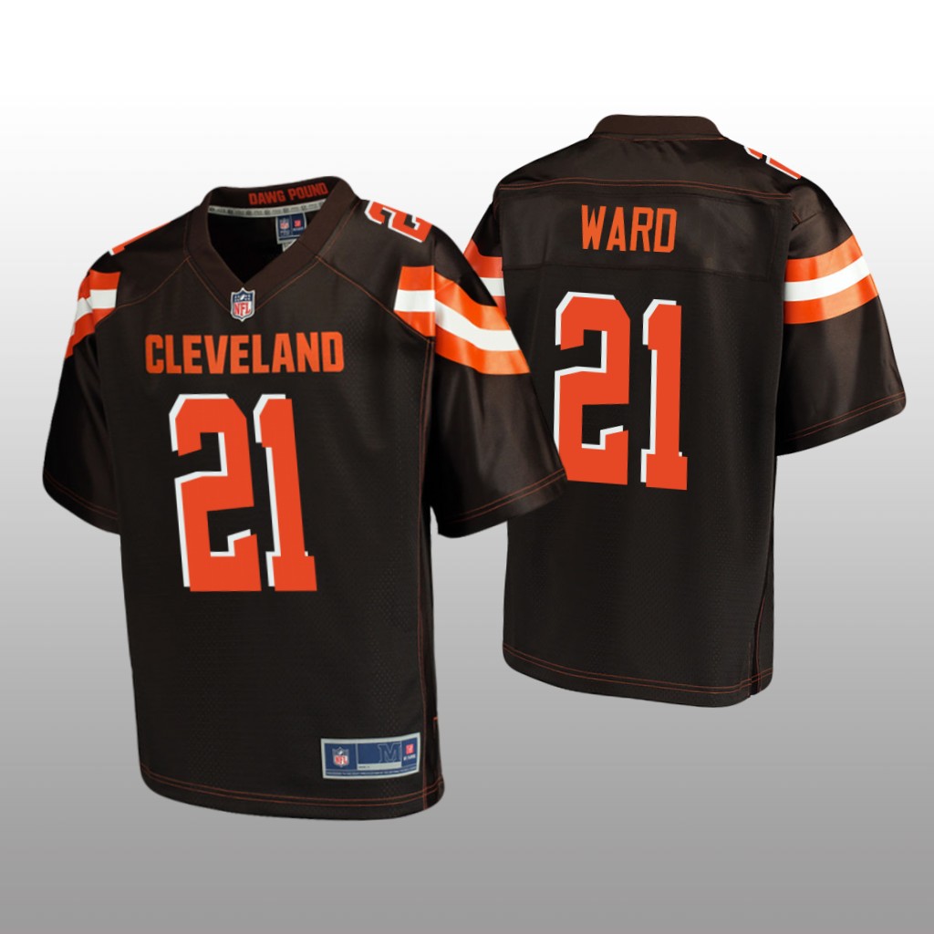 Cleveland Browns #21 Brown Denzel Ward Pro Line Jersey - Youth