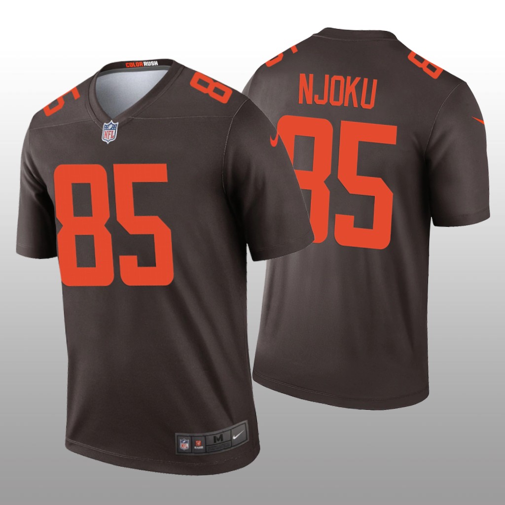 Cleveland Browns David Njoku Brown Jersey Alternate Legend - Men's