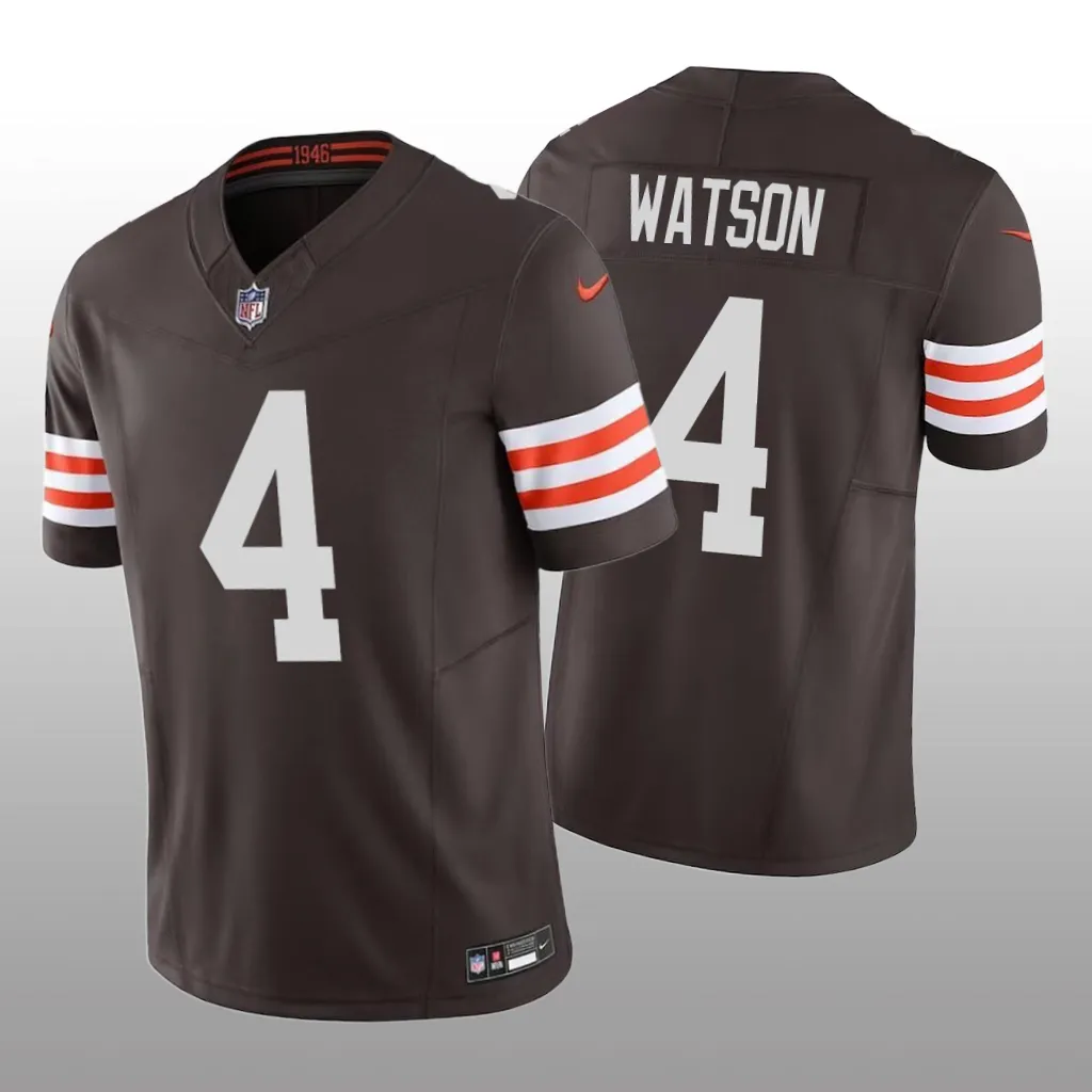 Cleveland Browns Deshaun Watson Brown Jersey Vapor F.U.S.E. Limited - Men's