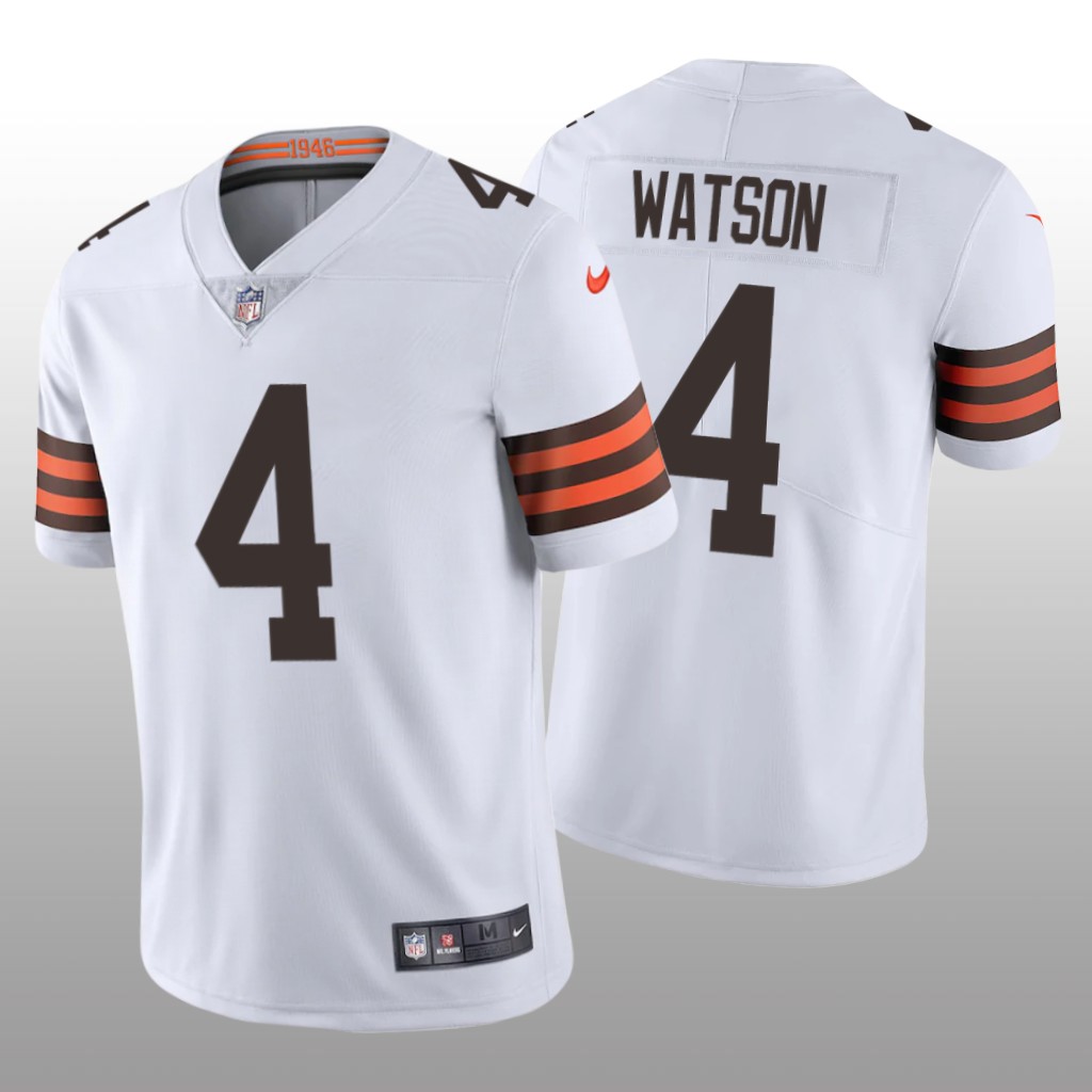 Cleveland Browns Deshaun Watson White Jersey Vapor Limited Vapor Limited - Men's