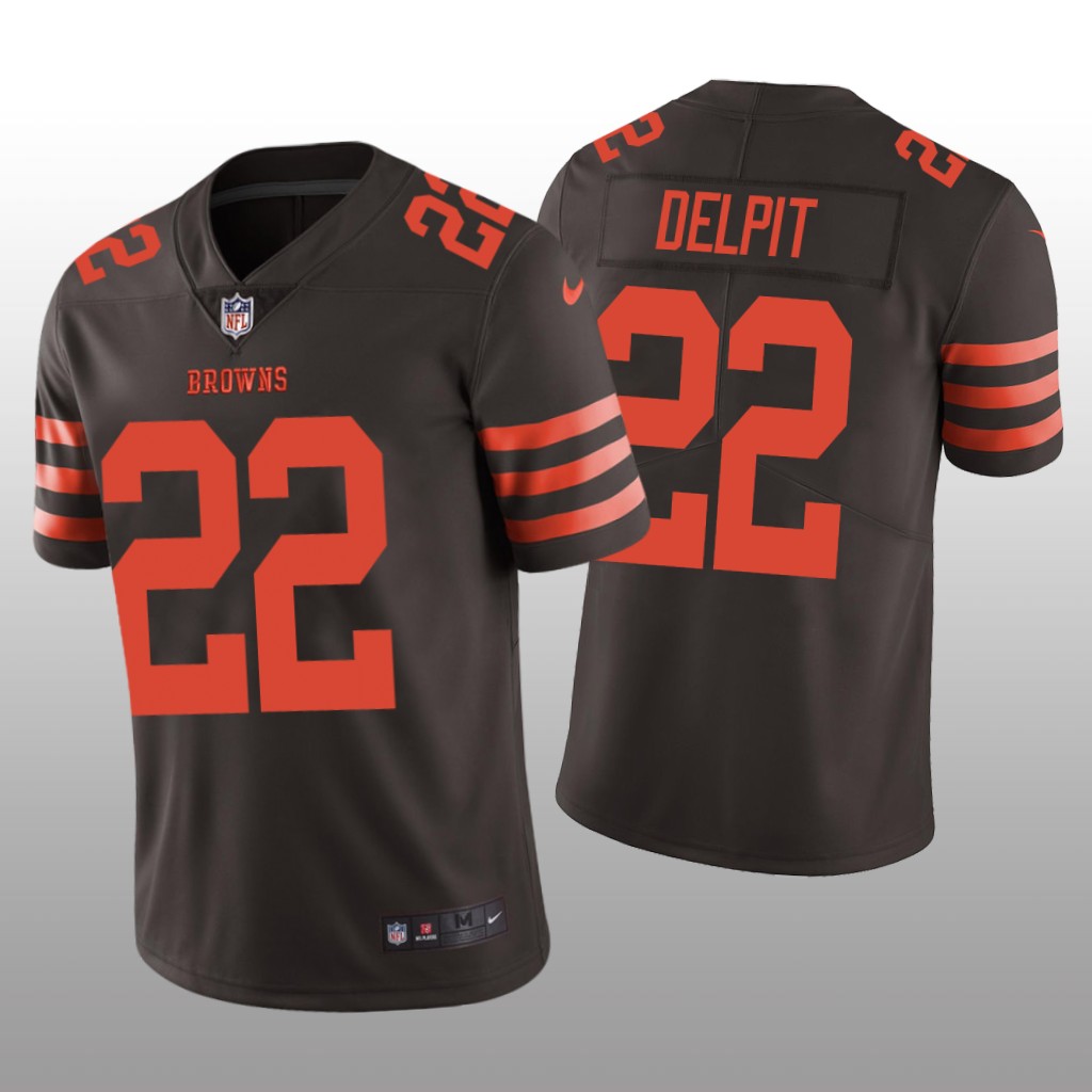 Cleveland Browns Grant Delpit Brown Jersey Color Rush Limited - Men's