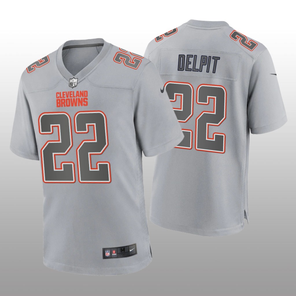 Cleveland Browns Grant Delpit Gray Jersey Atmosphere Fashion Game - Men's