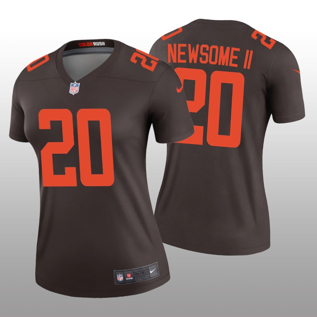 Cleveland Browns Greg Newsome II Brown Jersey Alternate Legend - Women's