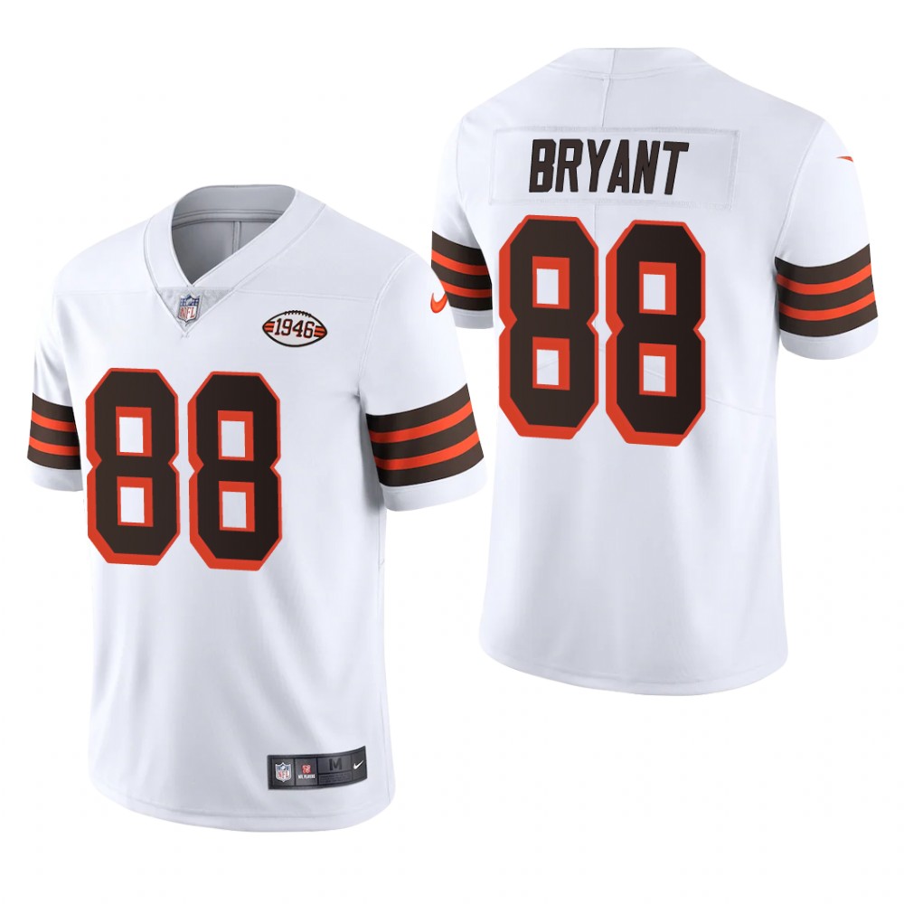 Cleveland Browns Harrison Bryant White Jersey Vapor Limited - Men's