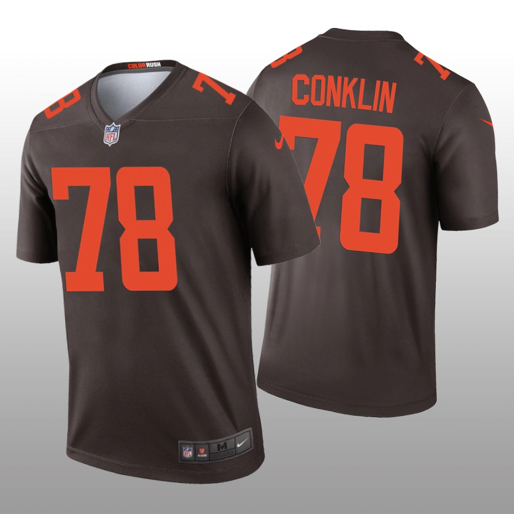 Cleveland Browns Jack Conklin Brown Jersey Alternate Legend - Men's