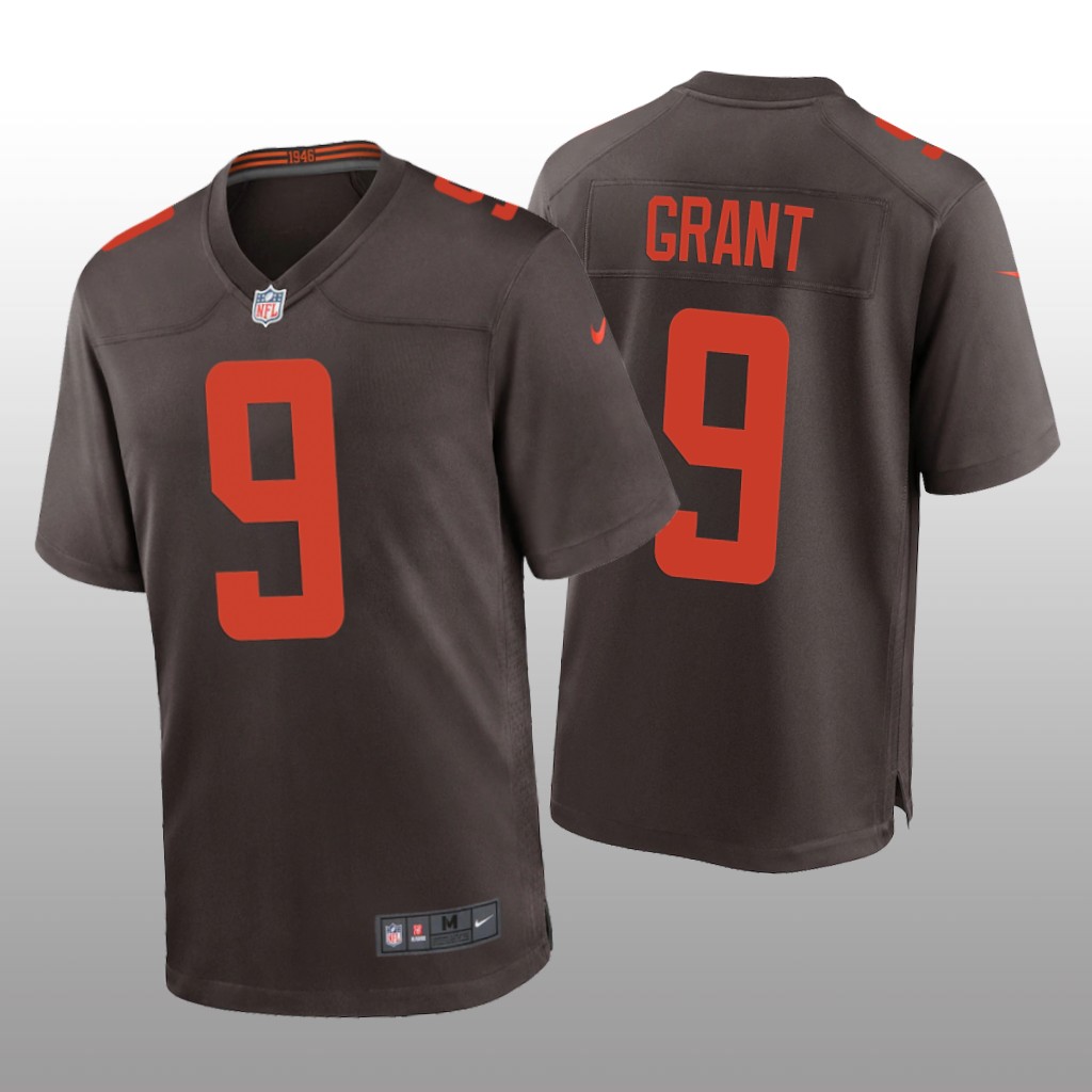 Cleveland Browns Jakeem Grant Brown Jersey Alternate Game - Men's