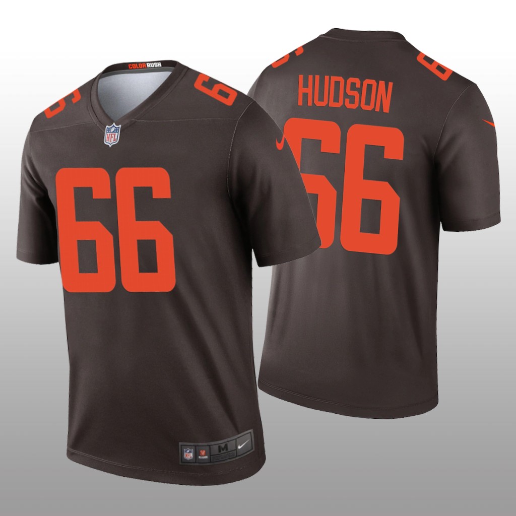 Cleveland Browns James Hudson Brown Jersey Alternate Legend - Men's