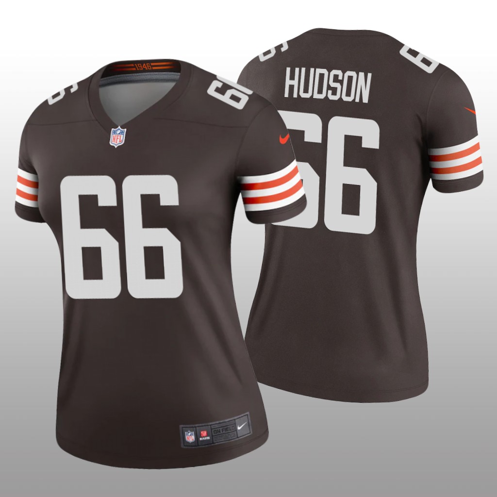 Cleveland Browns James Hudson Brown Jersey Legend - Women's