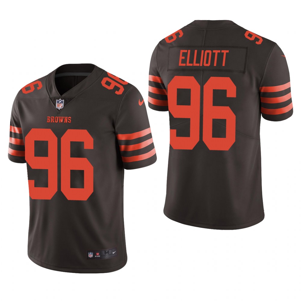 Cleveland Browns Jordan Elliott Brown Jersey Color Rush Limited - Men's