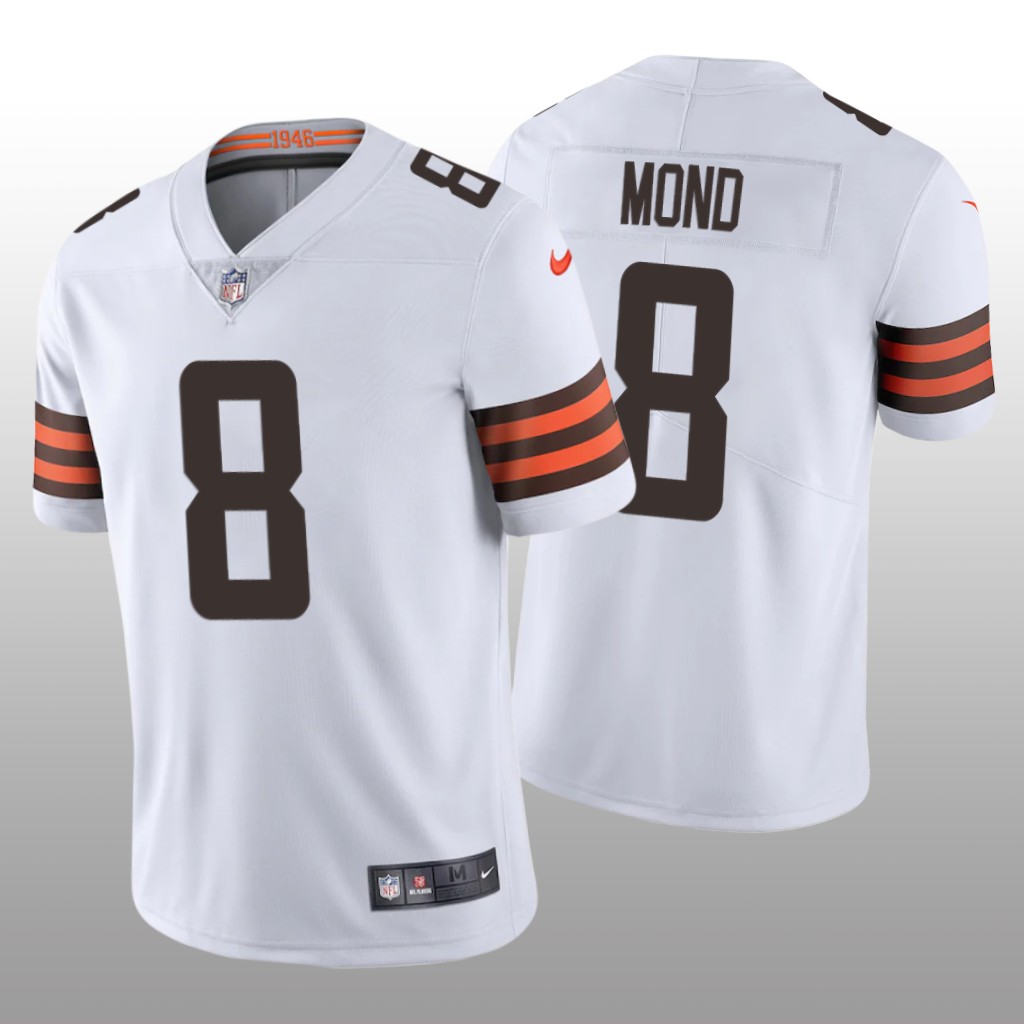Cleveland Browns Kellen Mond White Jersey Vapor Limited - Men's