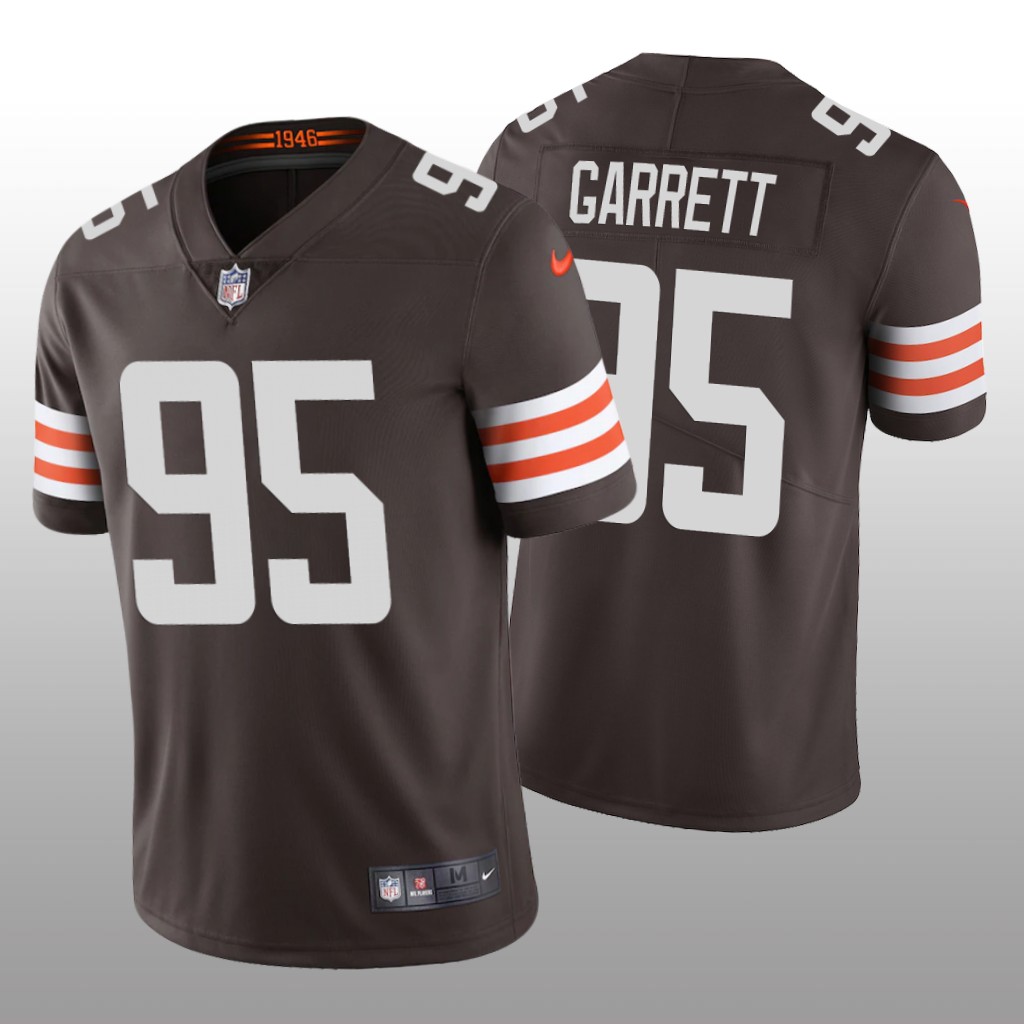 Cleveland Browns Myles Garrett Brown Jersey 2020 Vapor Limited - Men's