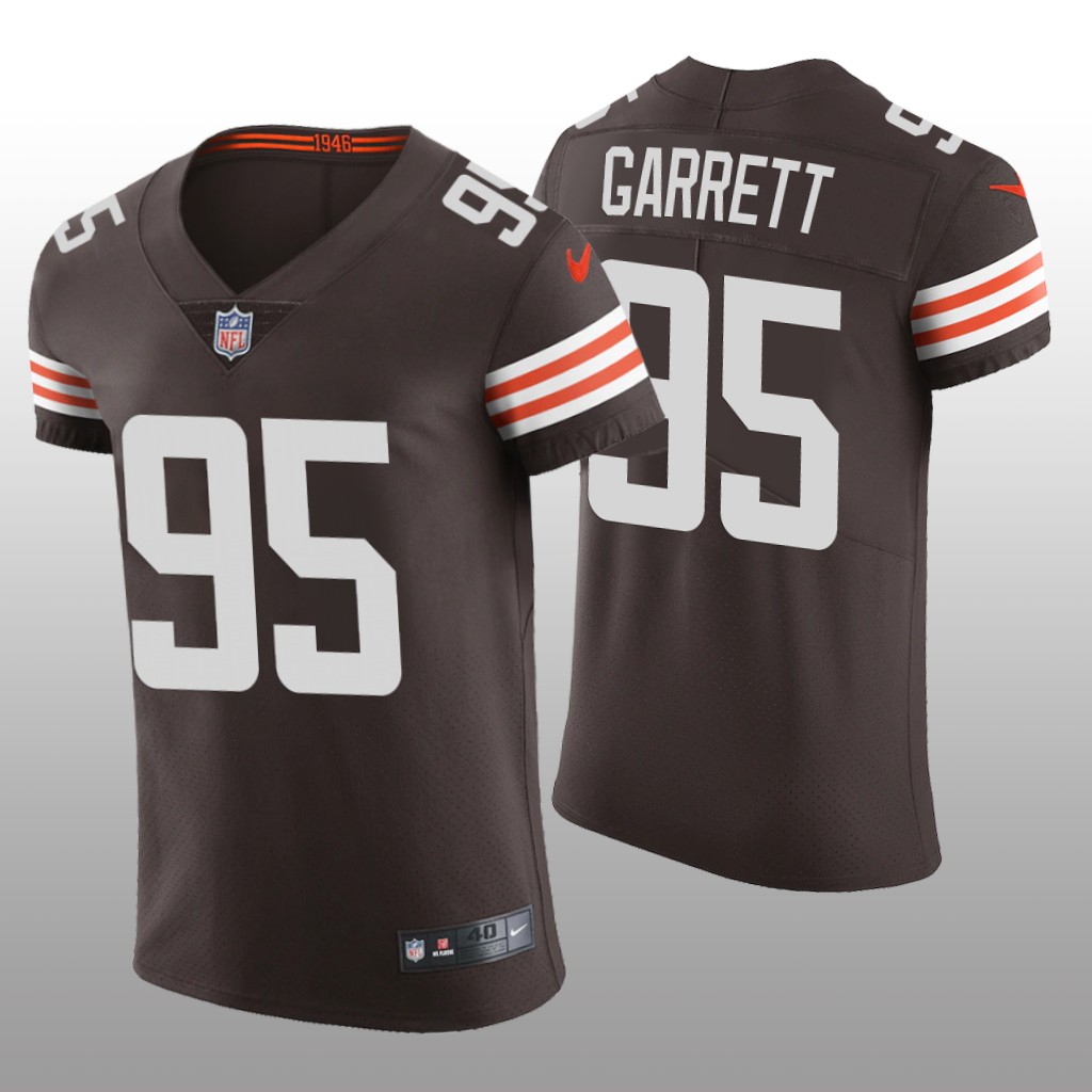 Cleveland Browns Myles Garrett Brown Jersey Vapor Elite Men's