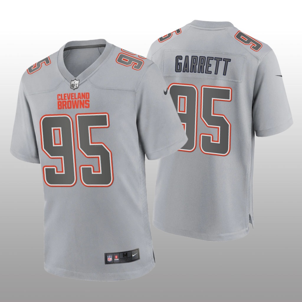Cleveland Browns Myles Garrett Gray Jersey Atmosphere Fashion Game - Men's