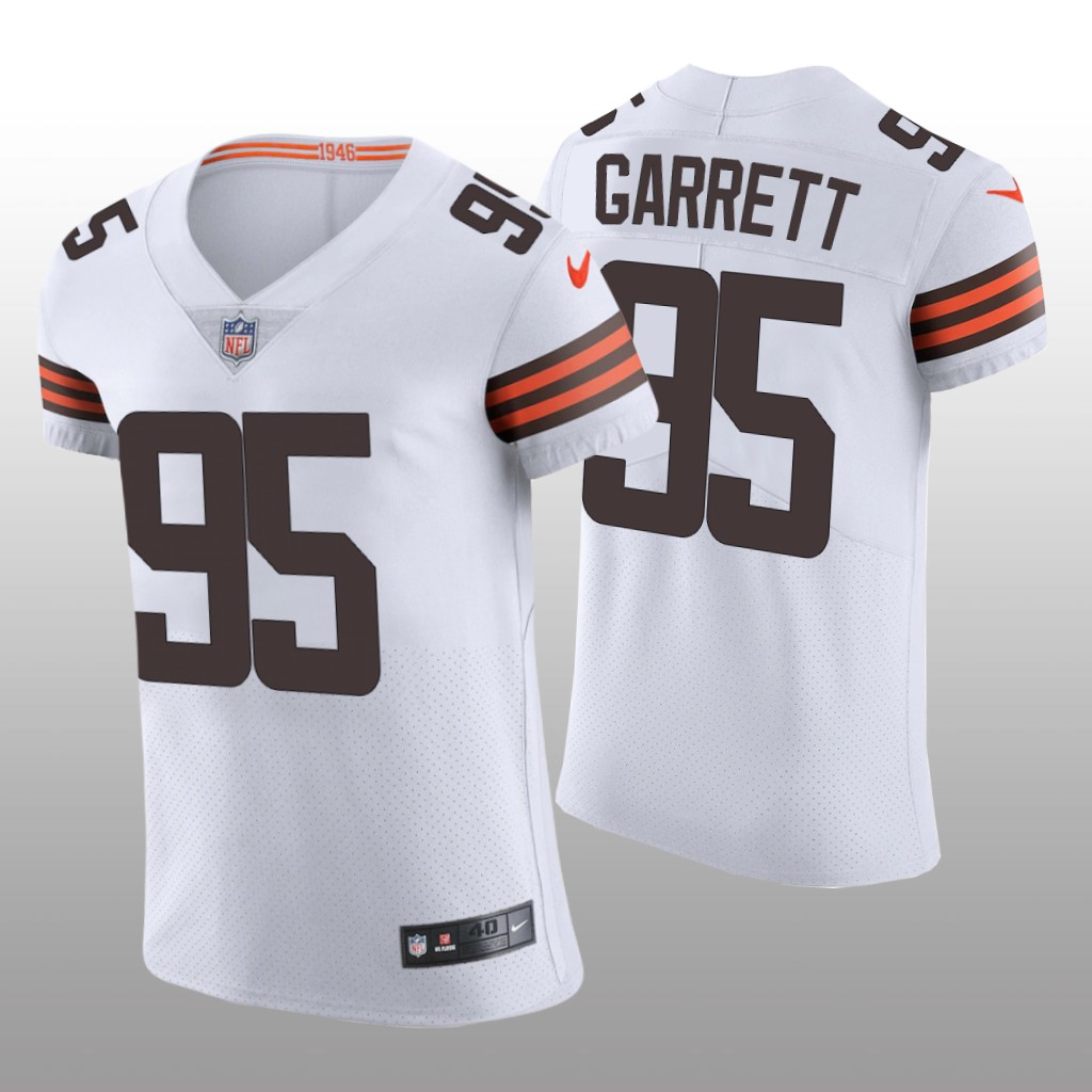 Cleveland Browns Myles Garrett White Jersey Vapor Elite Men's