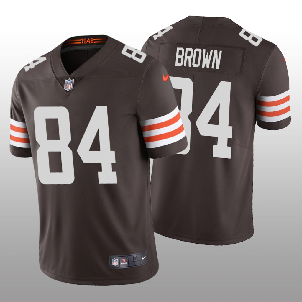 Cleveland Browns Pharaoh Brown Brown Jersey Vapor Limited - Men's