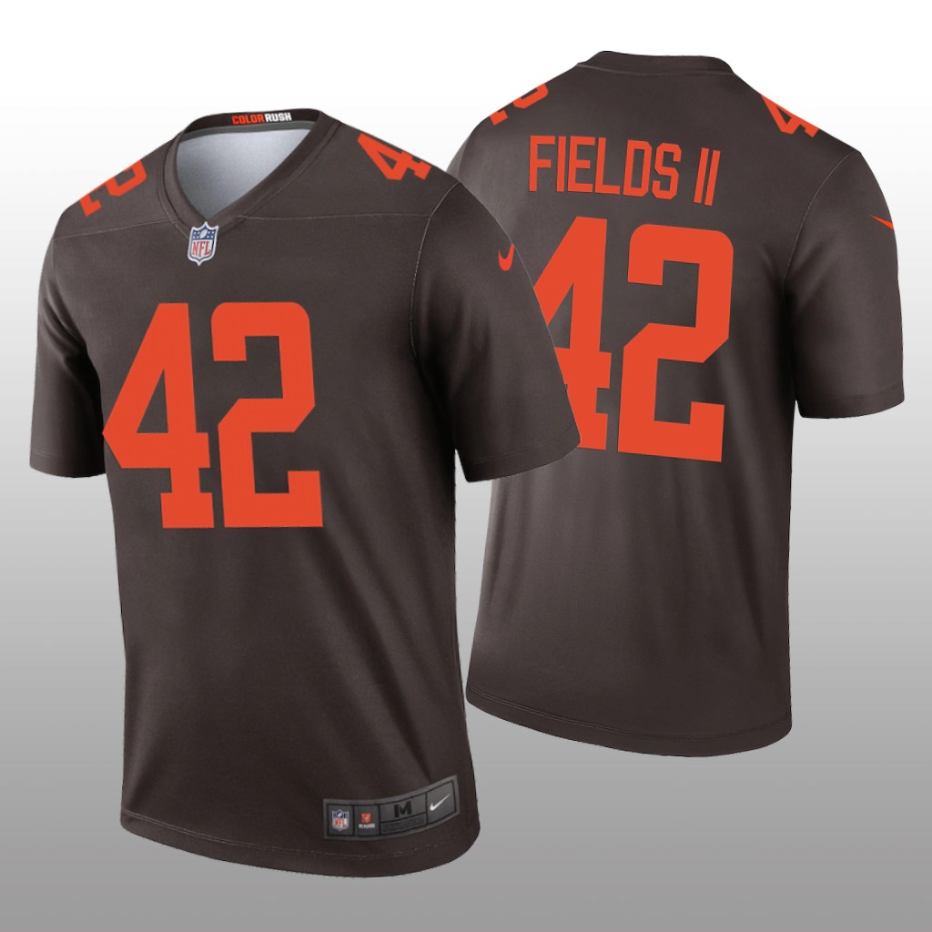 Cleveland Browns Tony Fields II Brown Jersey Alternate Legend - Men's