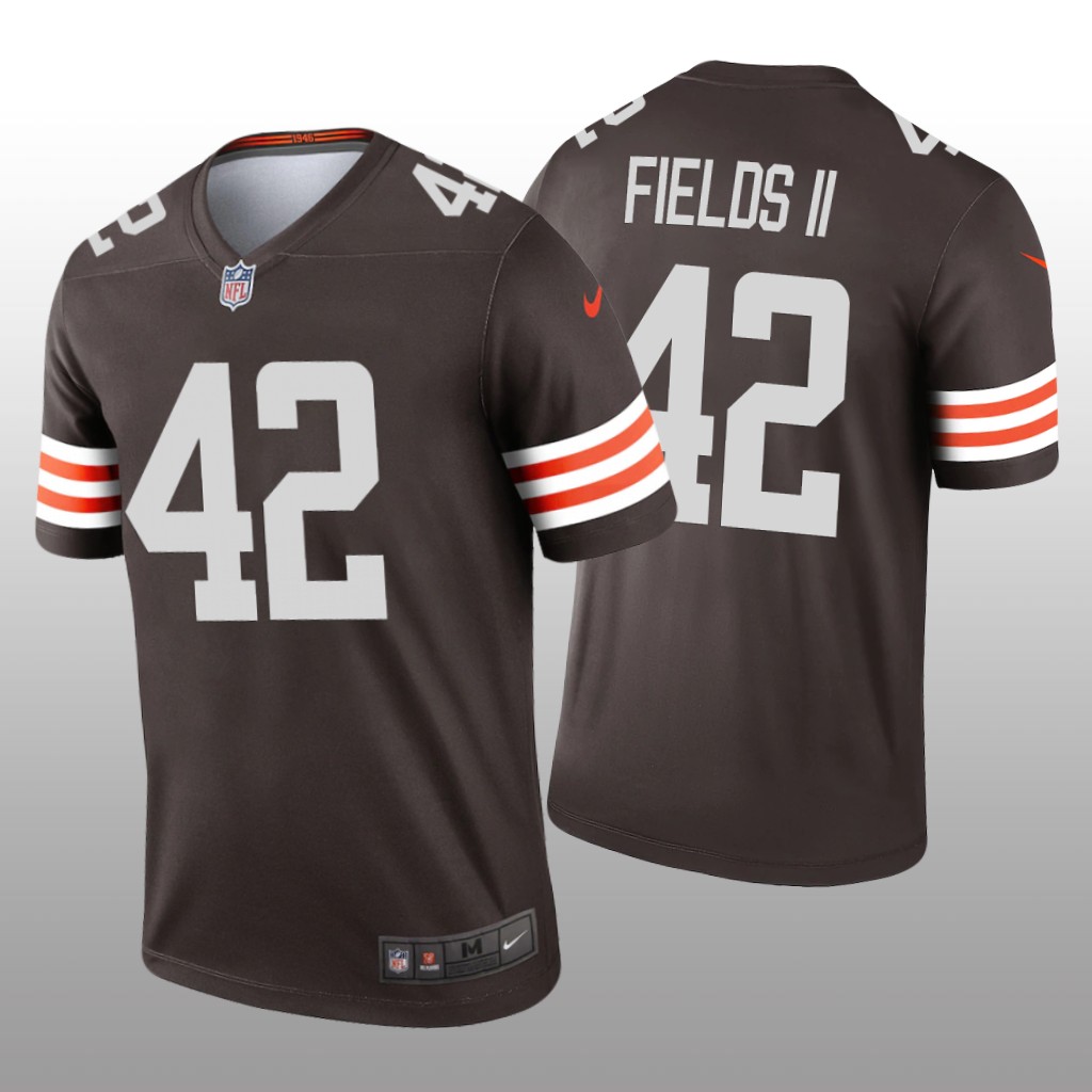 Cleveland Browns Tony Fields II Brown Jersey Legend - Men's