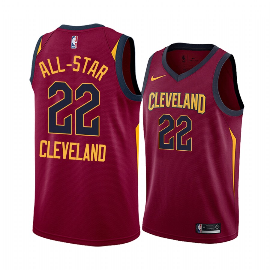 Cleveland Cavaliers 2022 NBA All-Star Wine #22 Jersey Special Commemorative