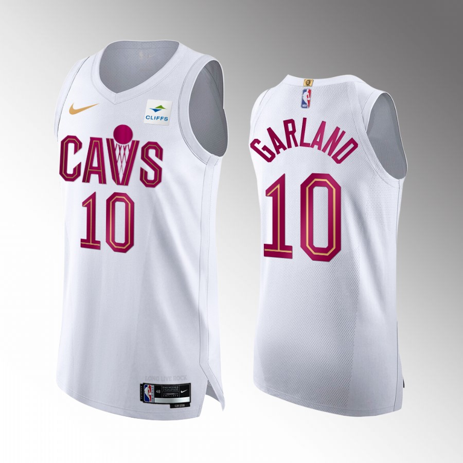 Cleveland Cavaliers Darius Garland 2022-23 Association Edition White #10 Jersey