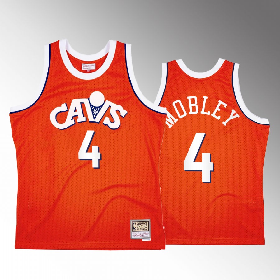 Cleveland Cavaliers Evan Mobley Red Throwback 90s Men Jersey Swingman