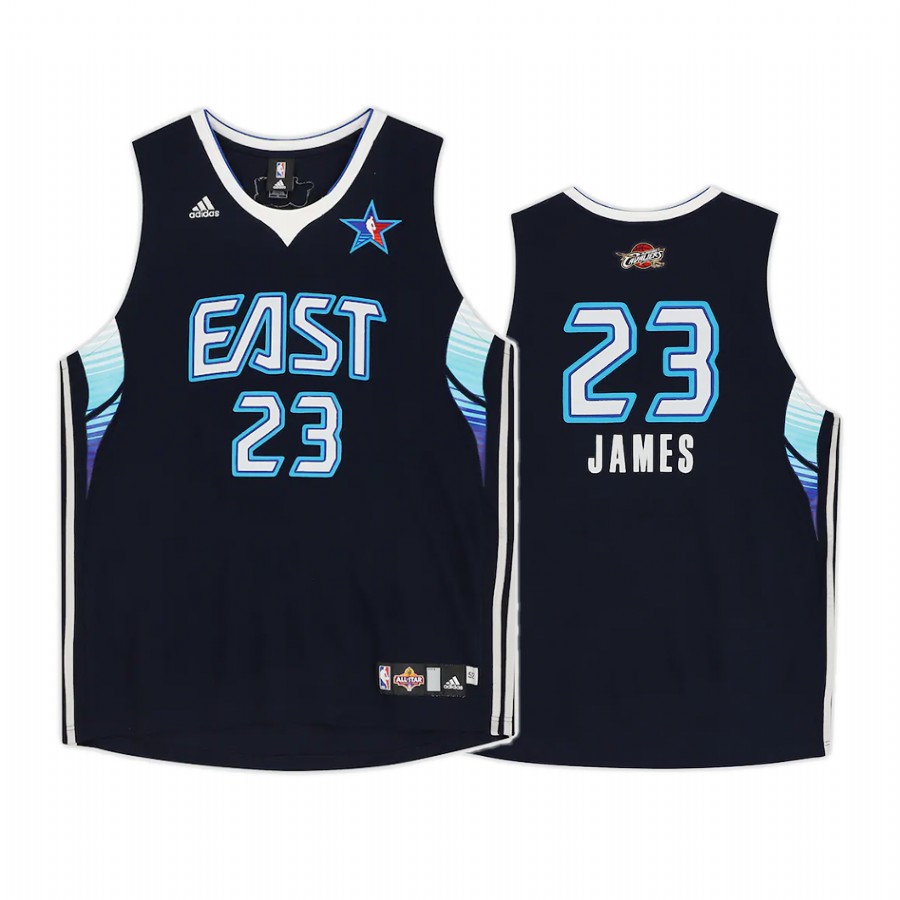 Cleveland Cavaliers LeBron James #23 Blue 2008 All-Star Game Throwback Jersey