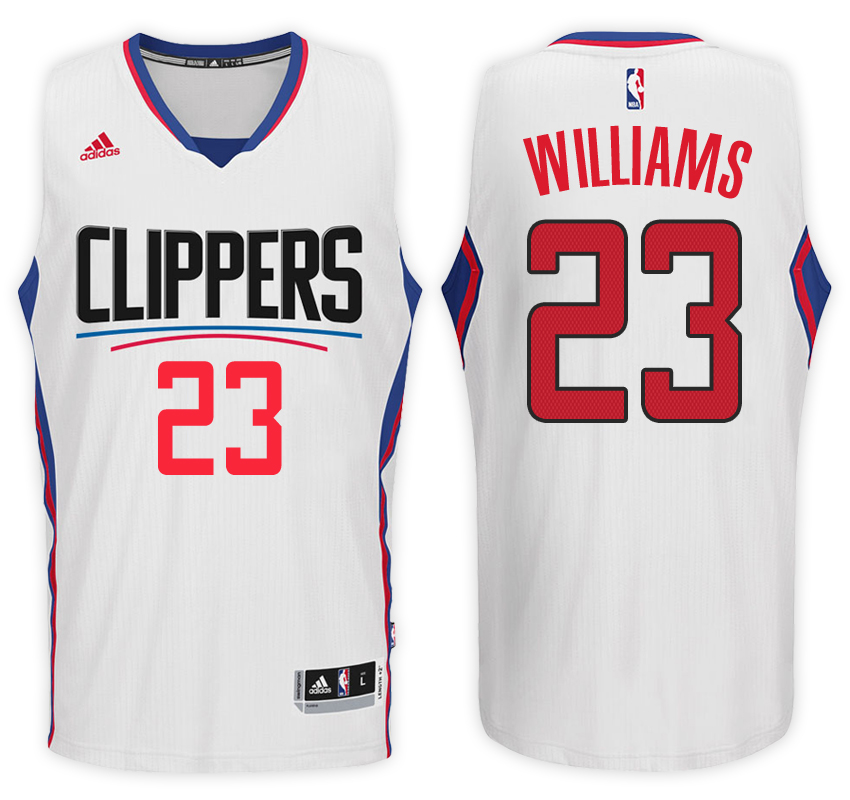 Clippers Male Lou Williams #23 NBA Swingman Home White Jersey