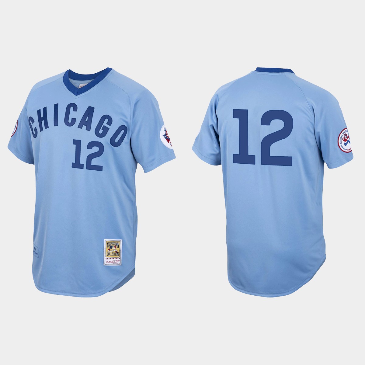 Codi Heuer Chicago Cubs 1976 Cooperstown Jersey - Light Blue