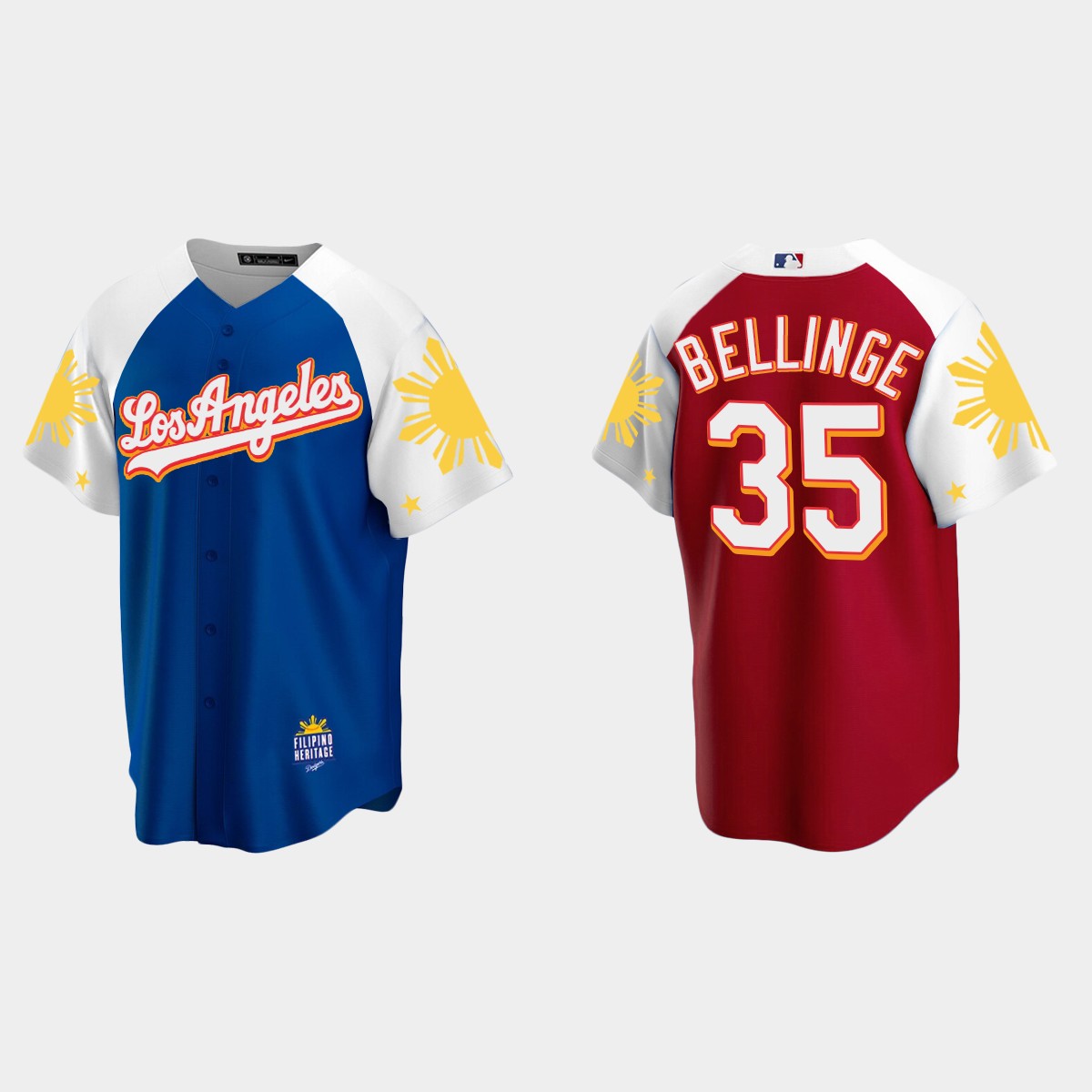 Cody Bellinger Los Angeles Dodgers 2022 Filipino Heritage Night Jersey - Royal Red