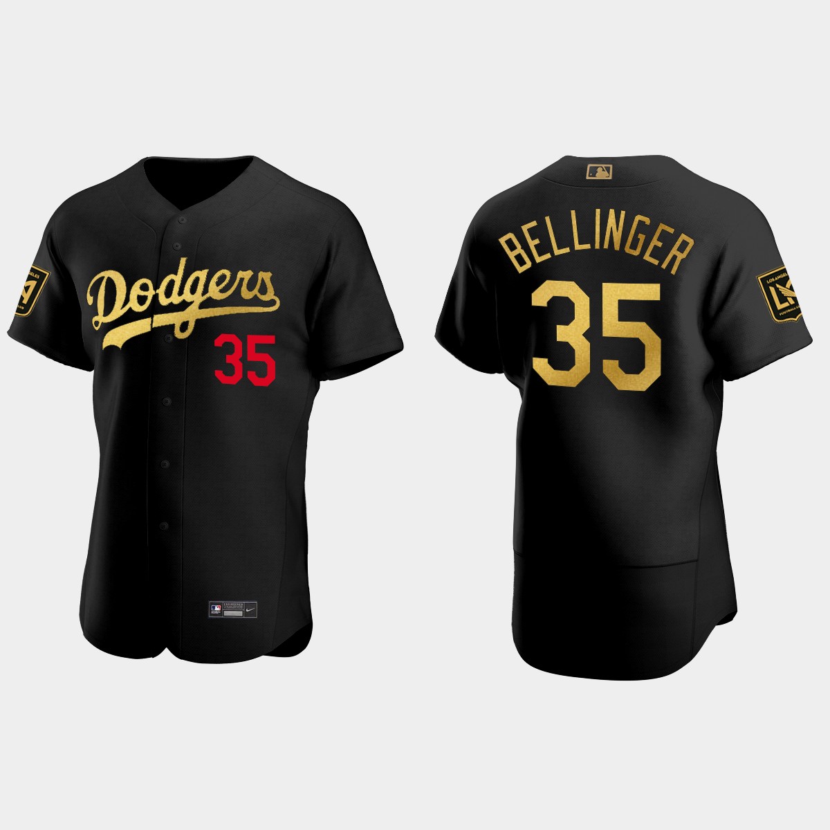 Cody Bellinger Los Angeles Dodgers LAFC Night Jersey - Black