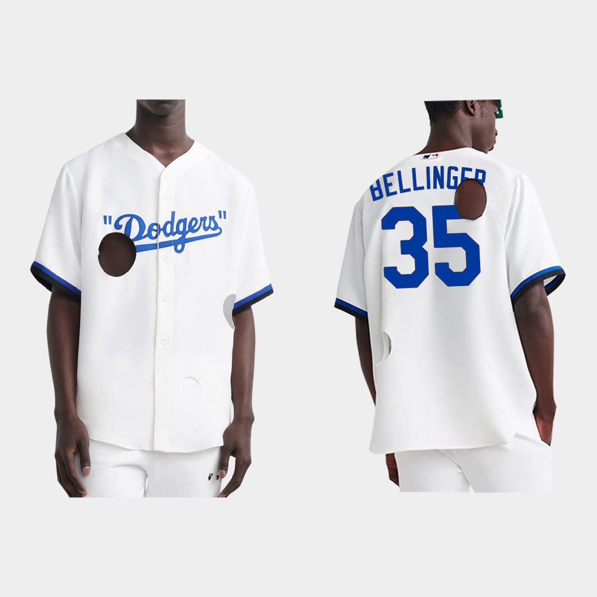 Cody Bellinger Los Angeles Dodgers Meteor Holes Jersey - White