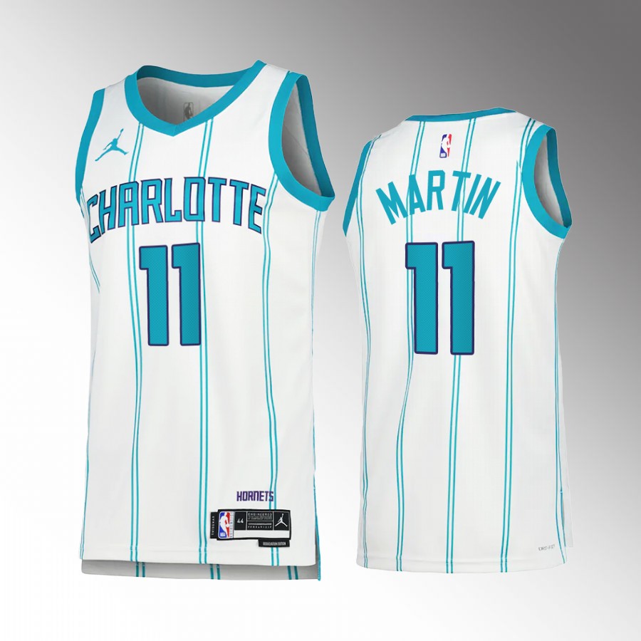 Cody Martin 2022-23 Charlotte Hornets White #11 Association Edition Jersey Swingman