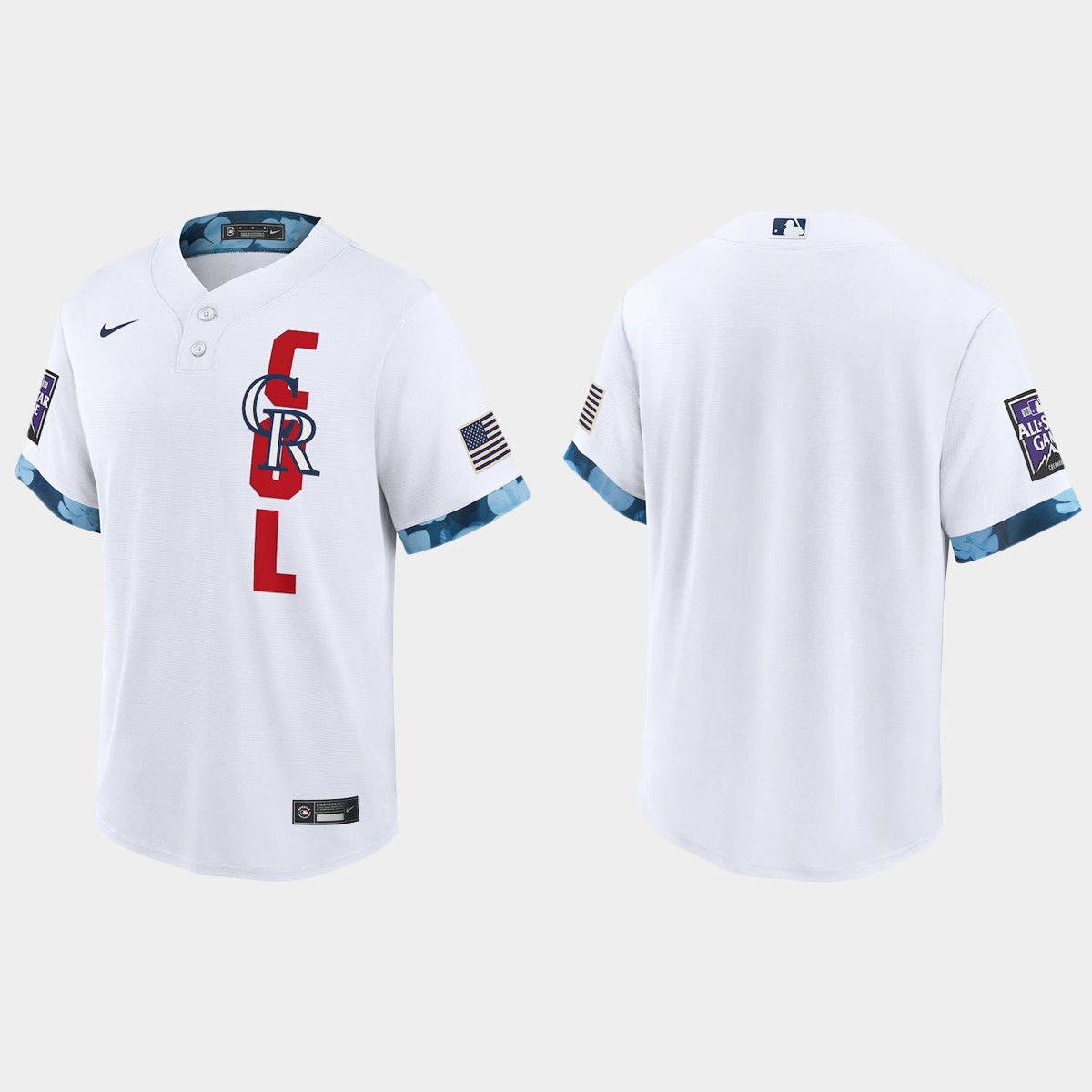 Colorado Rockies 2021 MLB All-Star Game Jersey - White