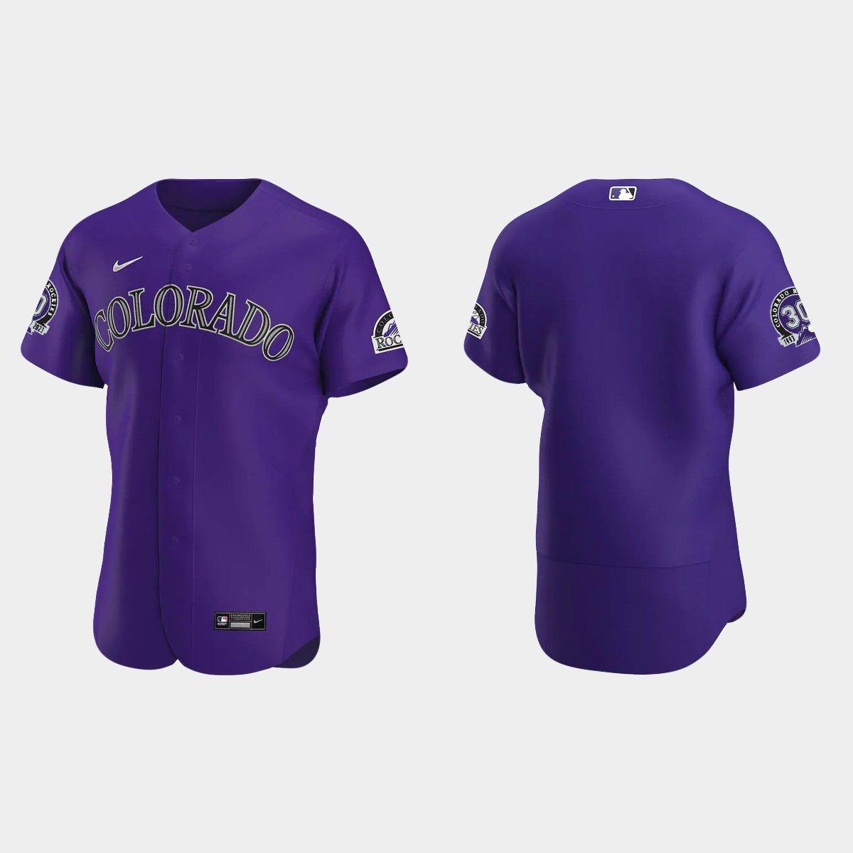 Colorado Rockies 30th Anniversary Jersey - Purple