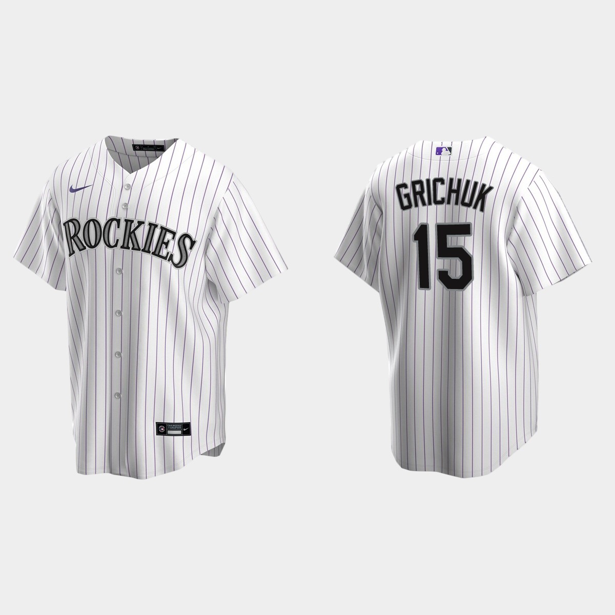 Colorado Rockies Randal Grichuk Home Jersey - White