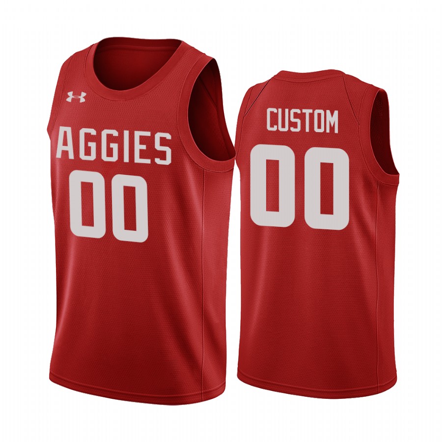 Colorado State Rams Custom Orange 2020-21 Aggies College  Jersey