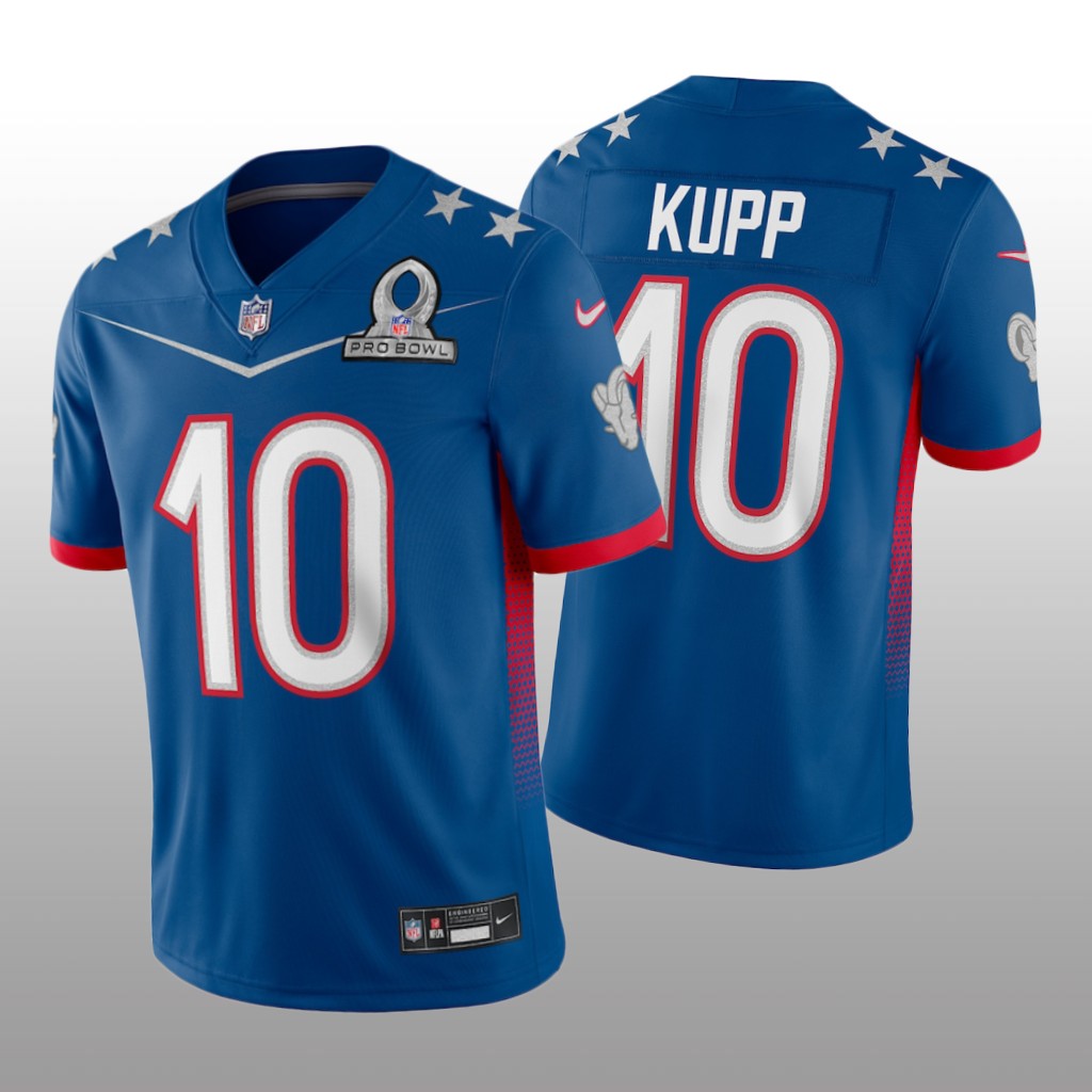 Cooper Kupp Royal Game Jersey 2022 NFC Pro Bowl - Men's