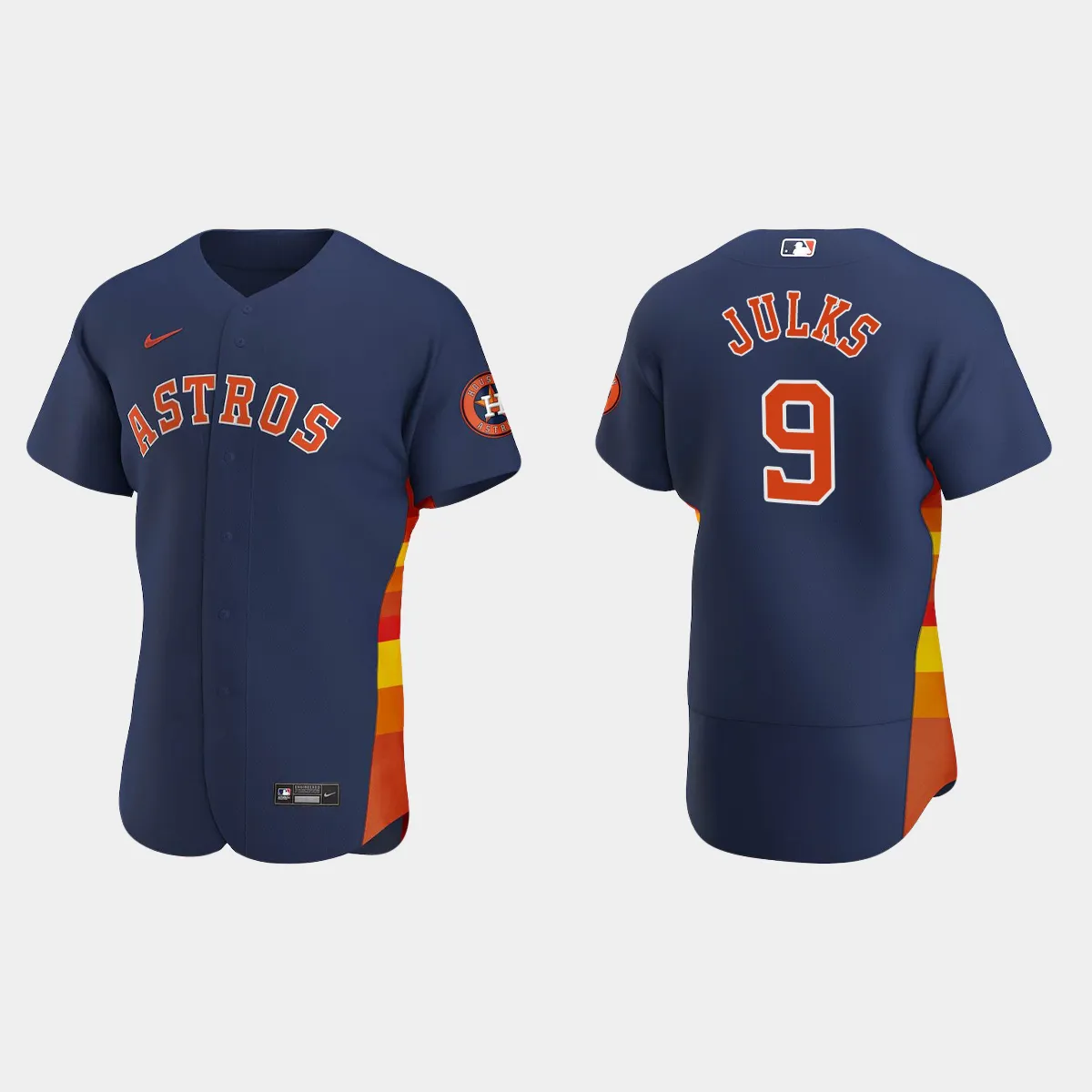 Corey Julks Houston Astros Alternate Jersey - Navy