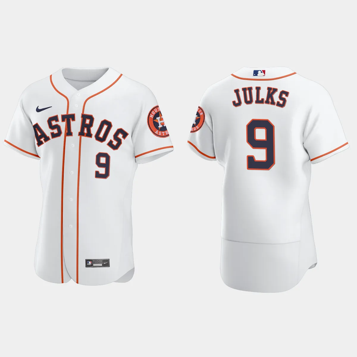 Corey Julks Houston Astros Home Jersey - White