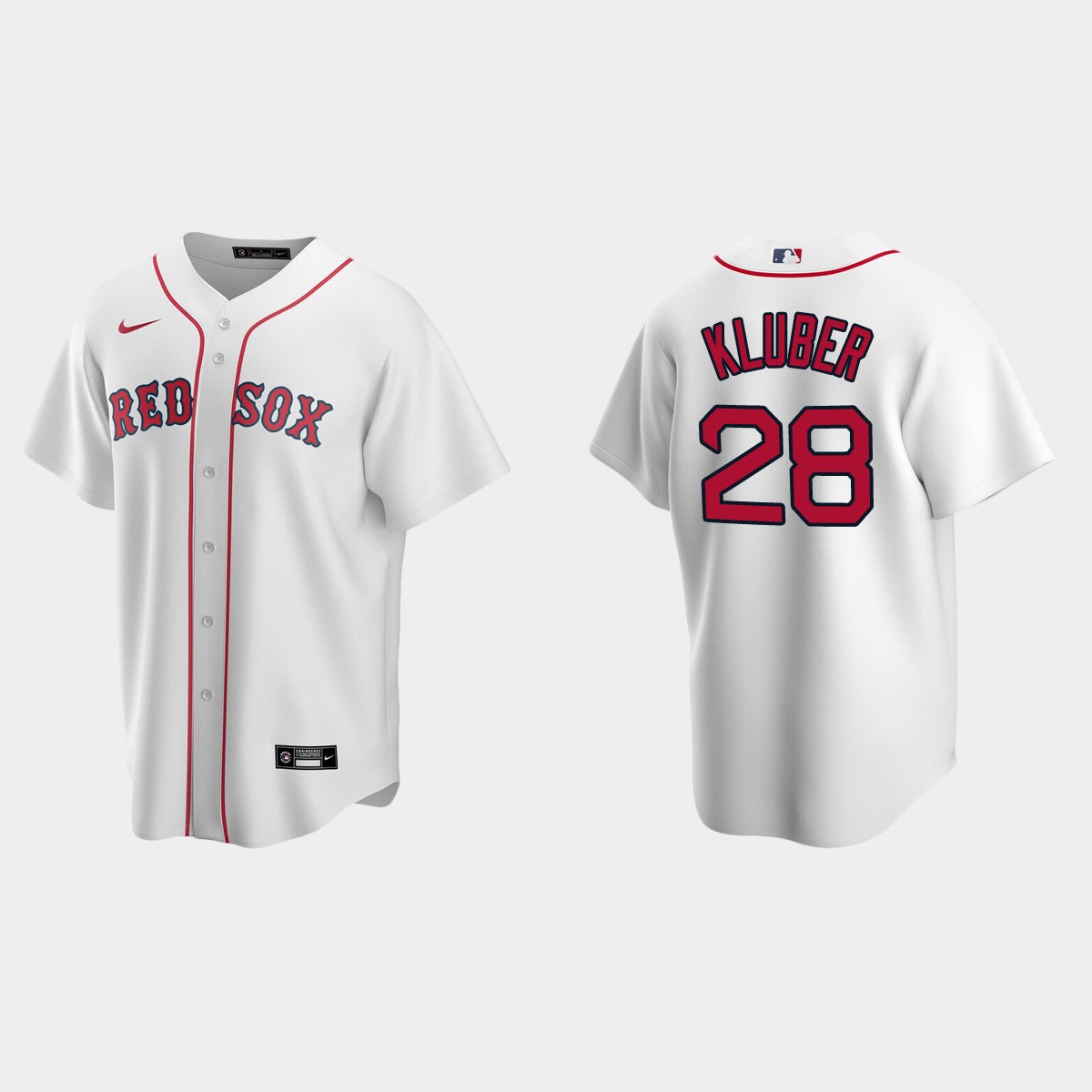 Corey Kluber Boston Red Sox Home Jersey - White