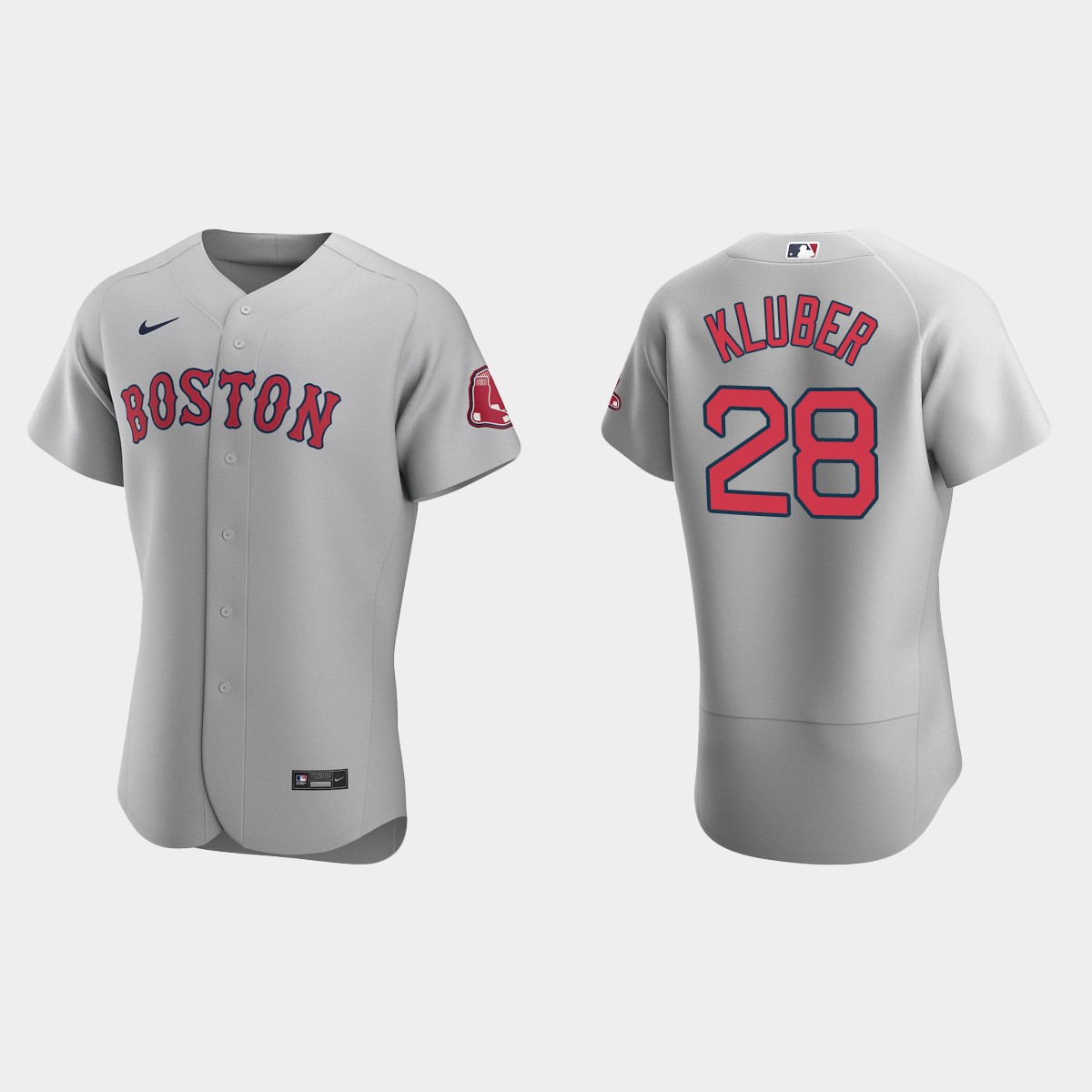 Corey Kluber Boston Red Sox Road Jersey - Gray