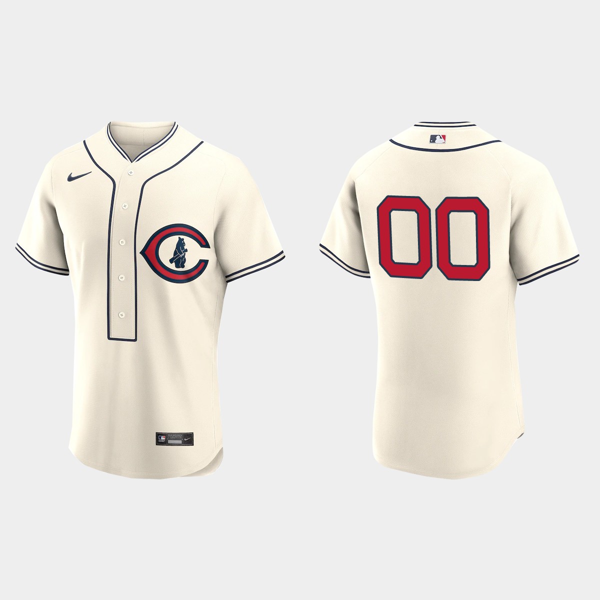 Custom Chicago Cubs 2022 Field of Dreams Jersey - Cream