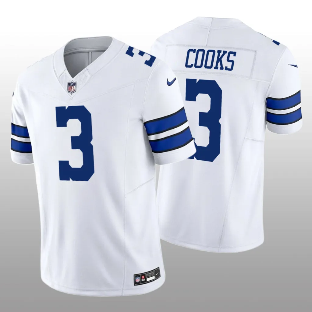 Dallas Cowboys Brandin Cooks White Jersey Vapor F.U.S.E. Limited - Men's