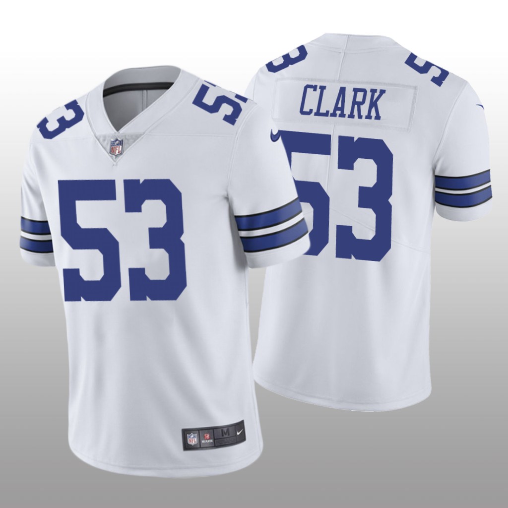 Dallas Cowboys Damone Clark White Jersey Vapor Limited Vapor Limited - Men's