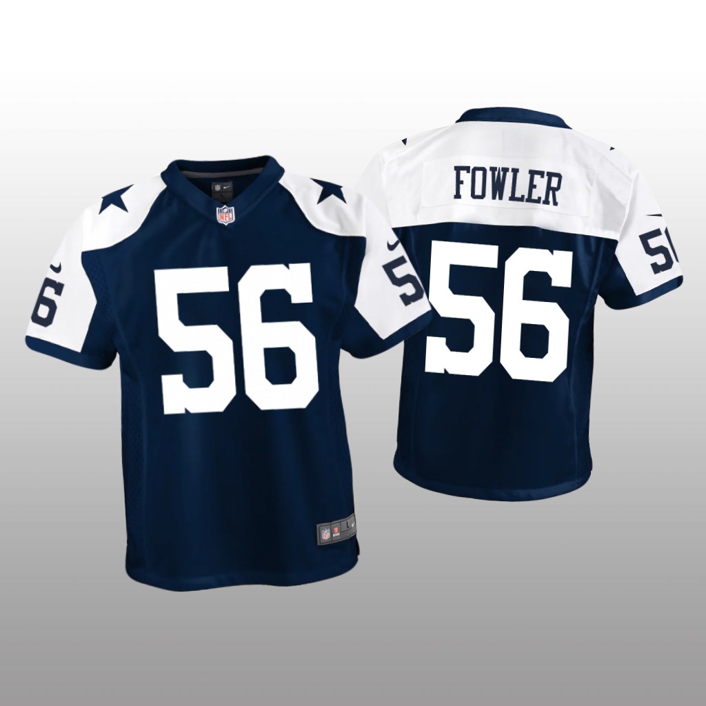 Dallas Cowboys Dante Fowler Jr. Navy Jersey Alternate Game - Youth