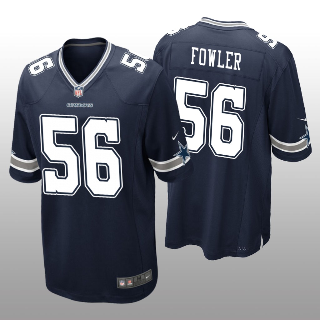 Dallas Cowboys Dante Fowler Jr. Navy Jersey Game - Men's